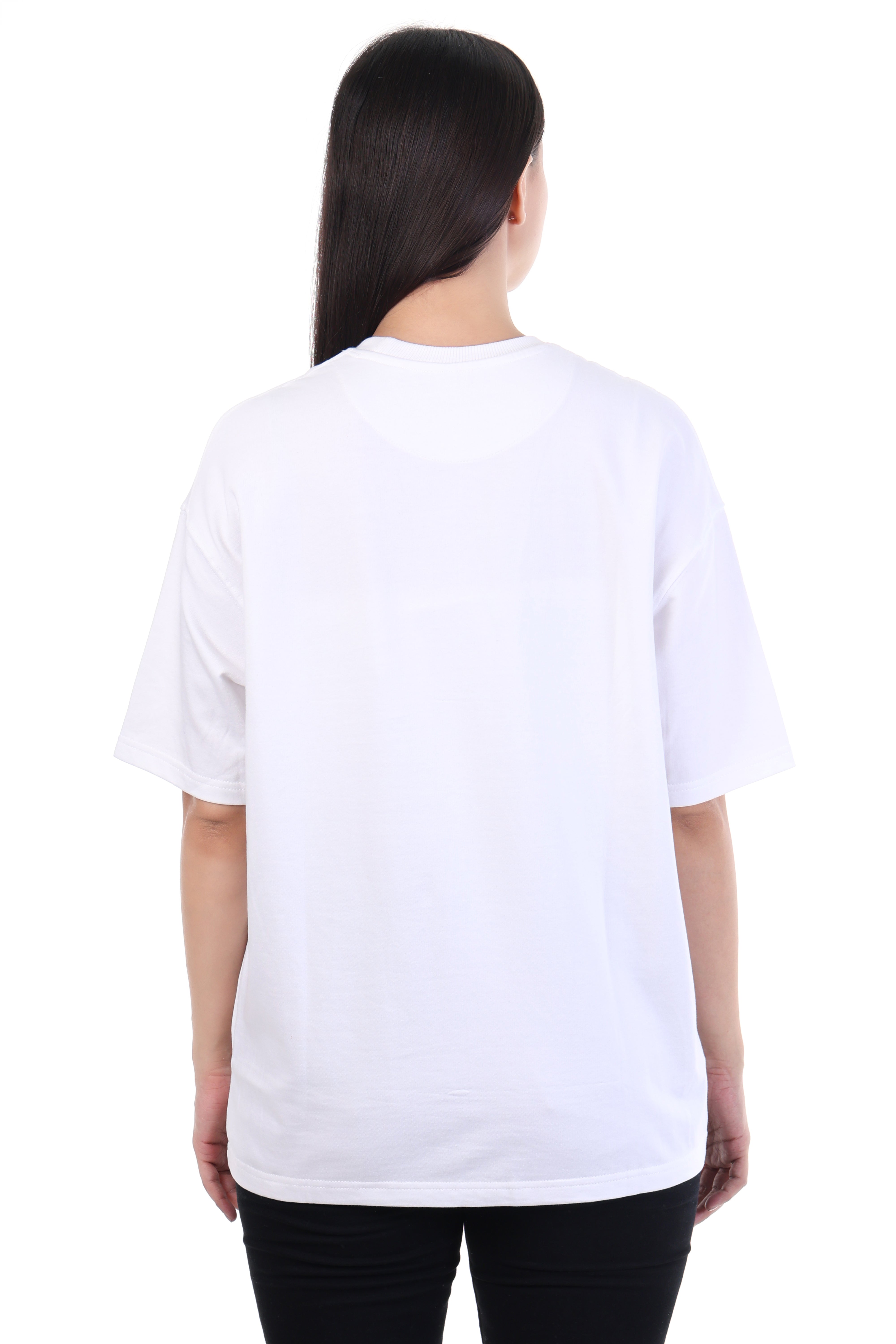 Rebel Heart – White Attitude Winged Heart T-Shirt for Women