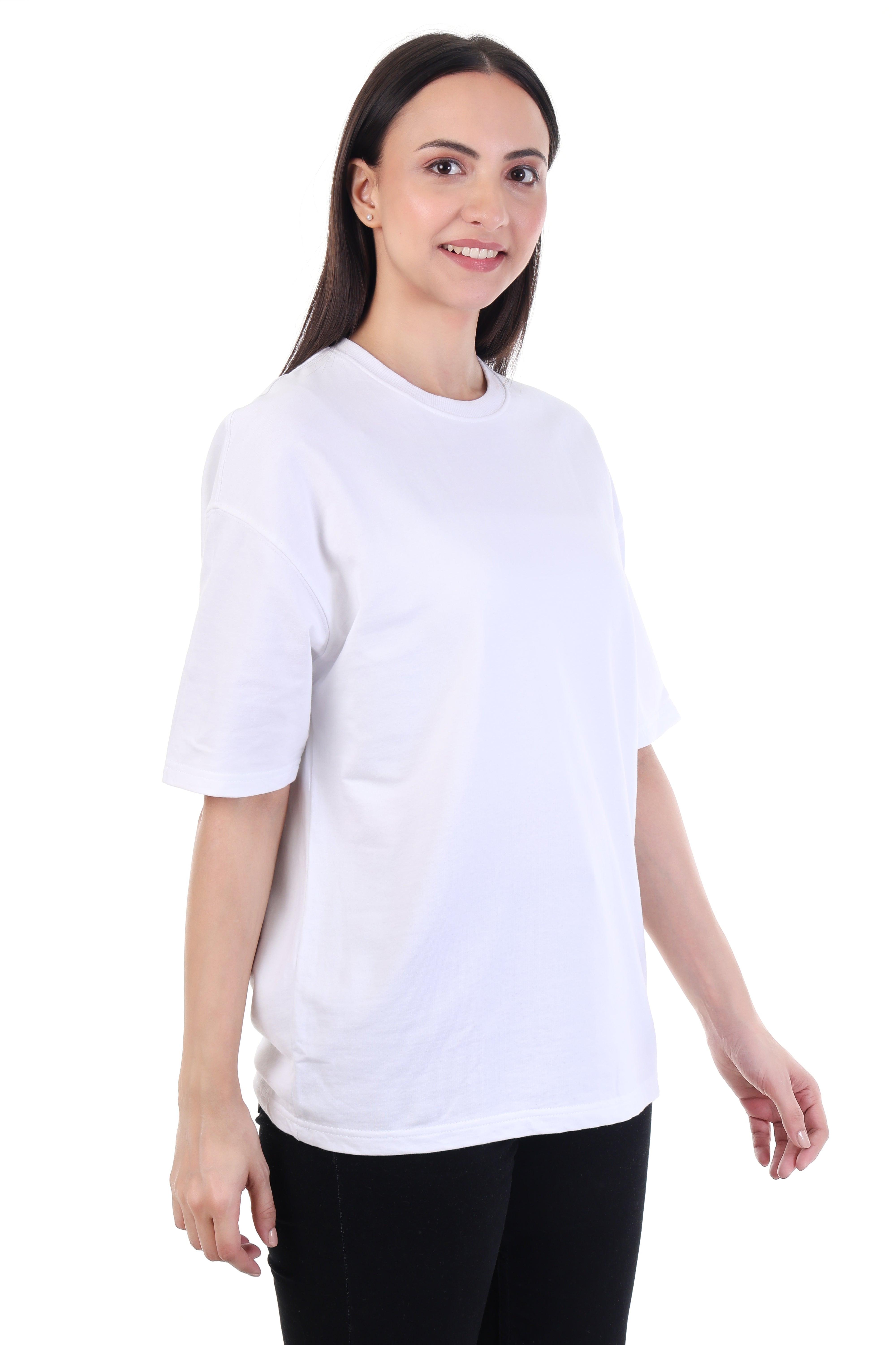Everyday Pure – Classic White Luxury T-Shirt for Women