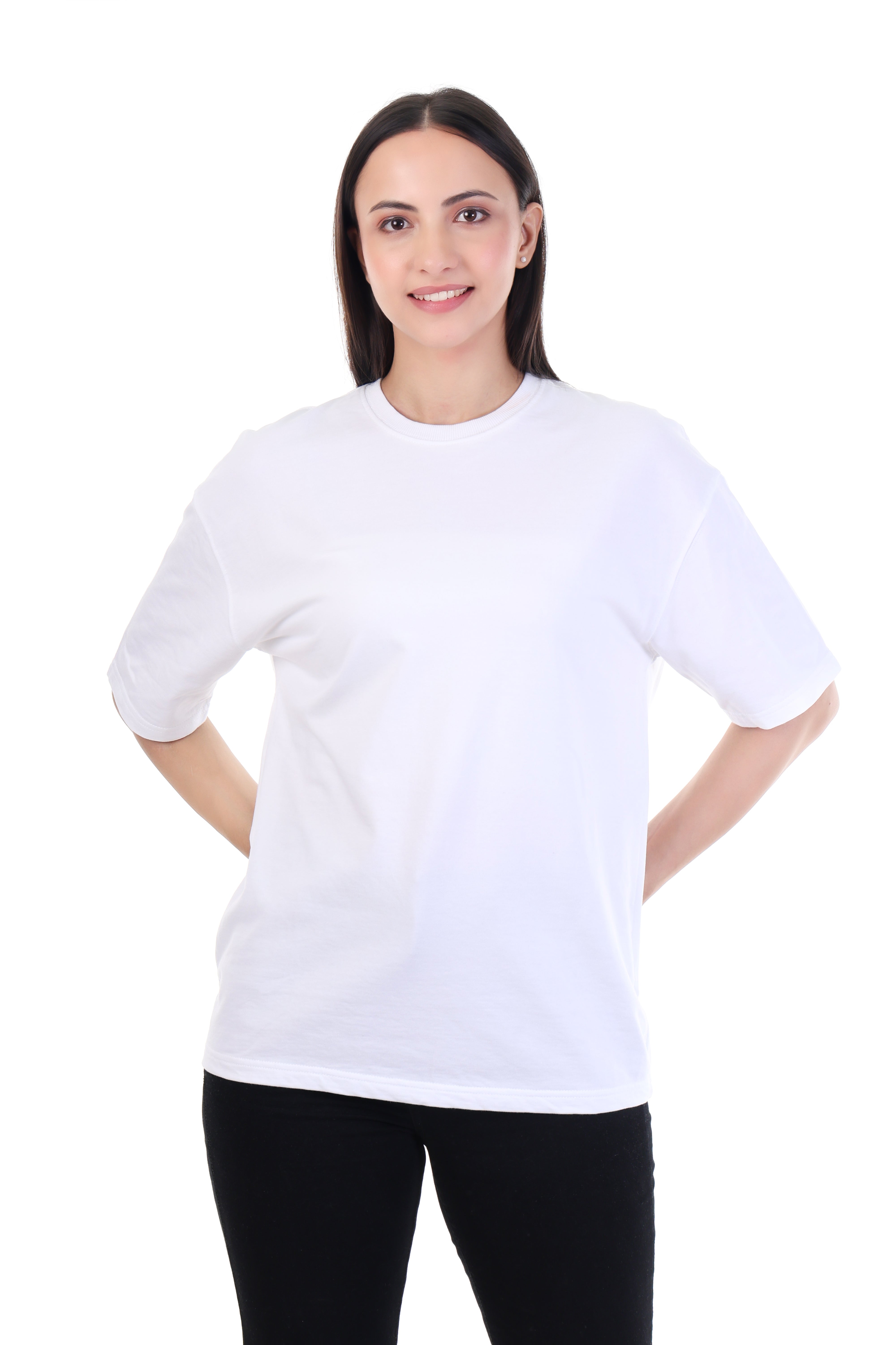 Everyday Pure – Classic White Luxury T-Shirt for Women