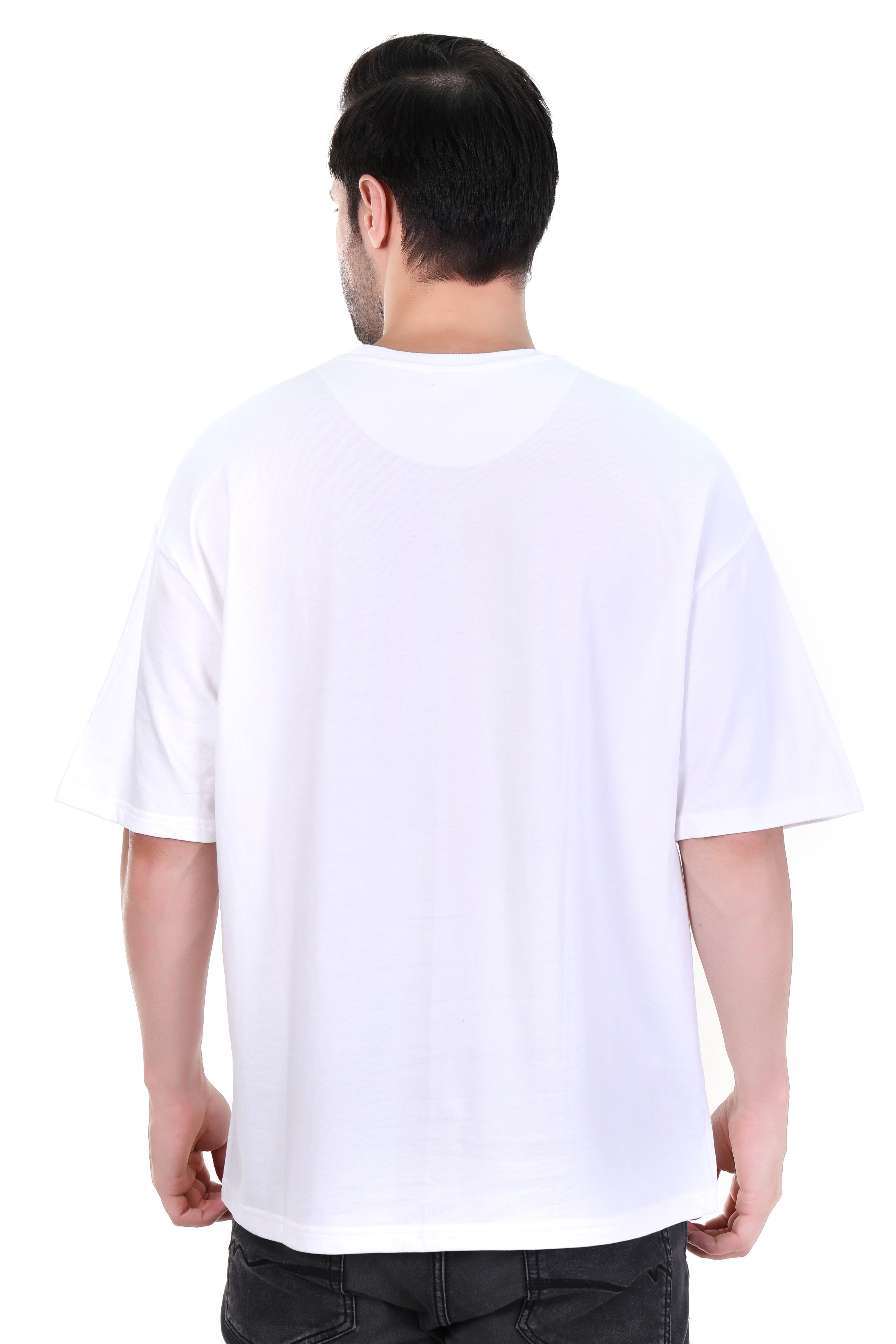 Essential Blanc â Oversized Plain White Luxury T-Shirt