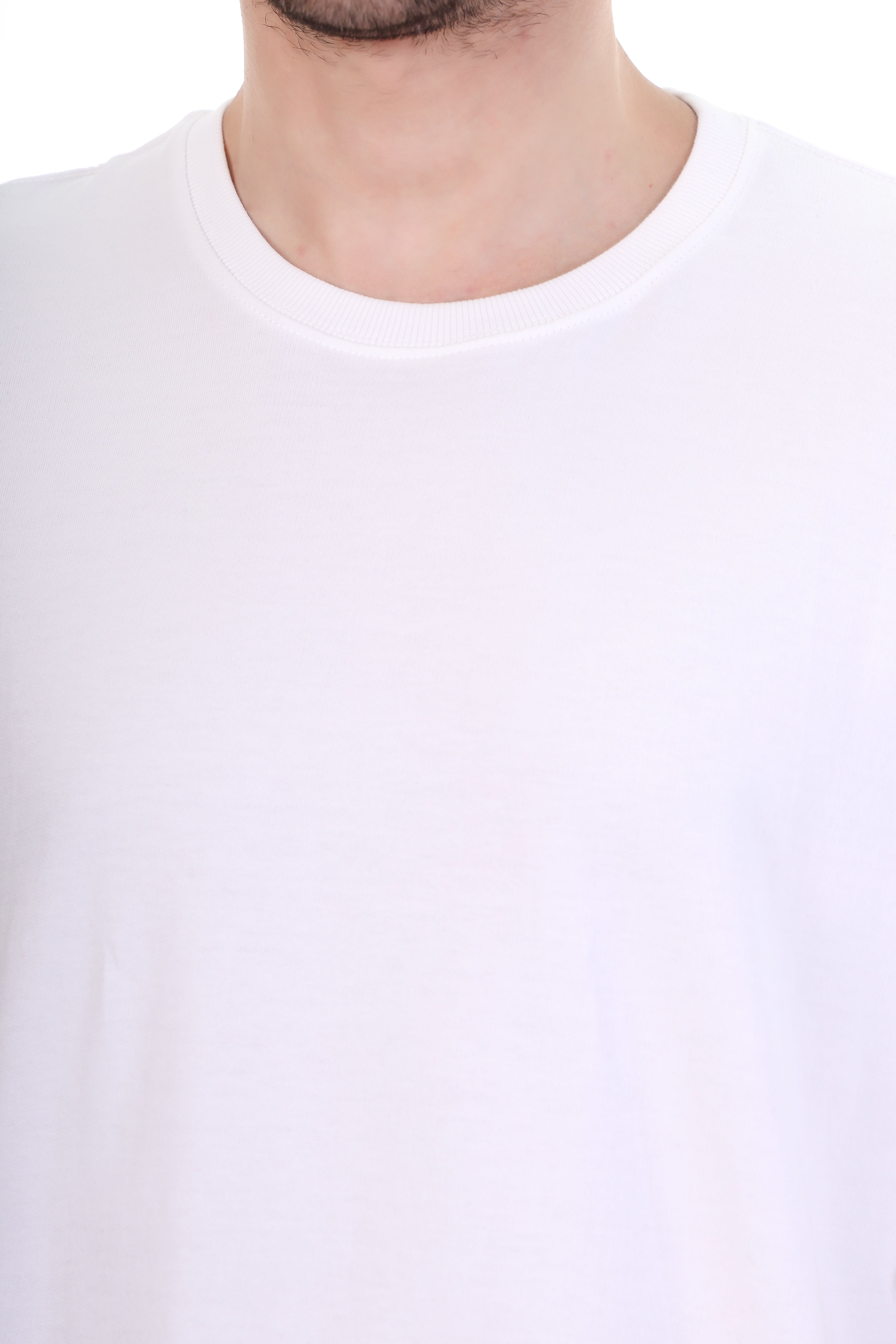 Essential Blanc – Oversized Plain White Luxury T-Shirt